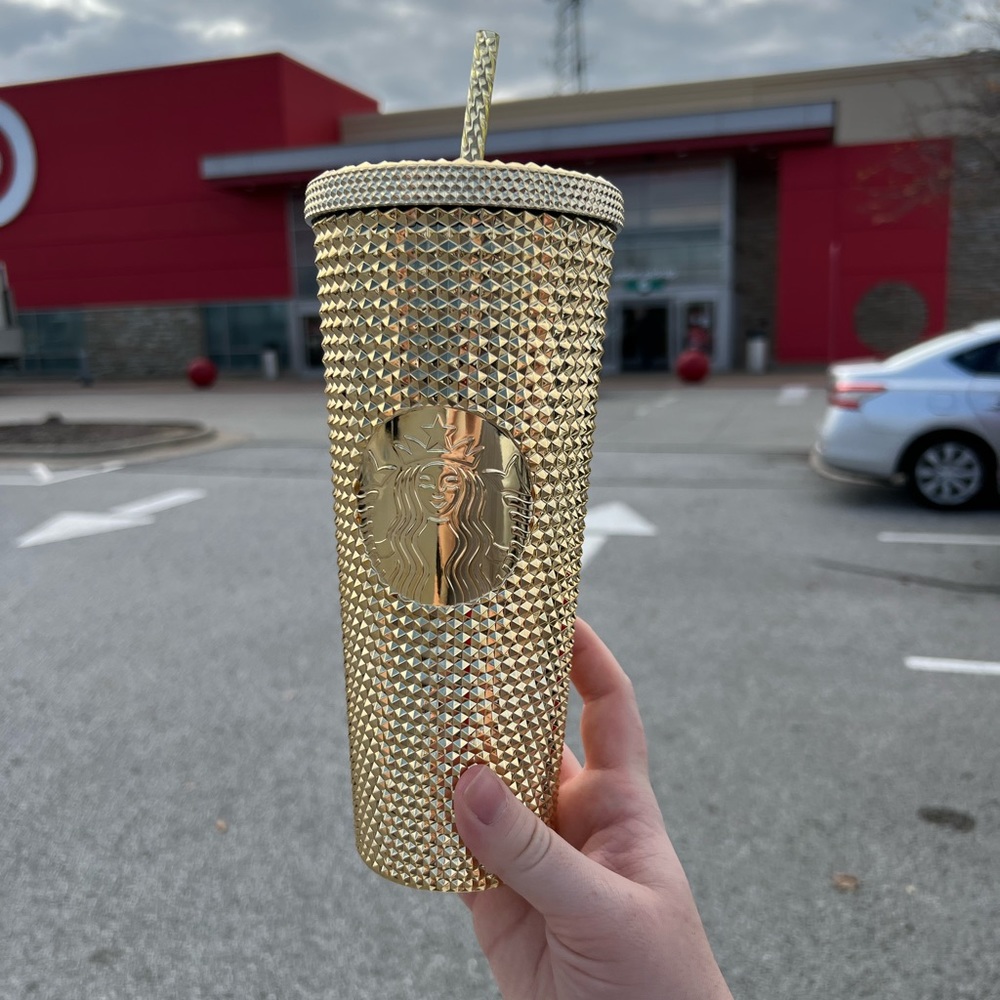 Starbucks Gold Venti Tumbler